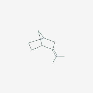 molecular formula C10H16 B8766941 2-(Propan-2-ylidene)bicyclo[2.2.1]heptane CAS No. 4696-14-4