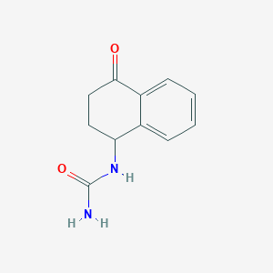 Urea, (1,2,3,4-tetrahydro-4-oxo-1-naphthalenyl)-