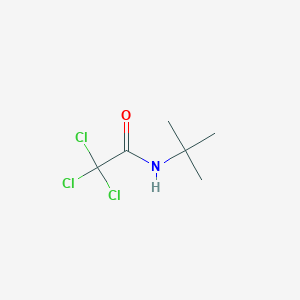 molecular formula C6H10Cl3NO B8767016 N-tert-butyl-2,2,2-trichloroacetamide CAS No. 15679-00-2