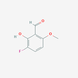 molecular formula C8H7FO3 B8767042 3-Fluoro-2-hydroxy-6-methoxybenzaldehyde CAS No. 170482-99-2