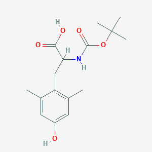 2-Tert-butoxycarbonylamino-3-(4-hydroxy-2,6-dimethyl-phenyl)-propionic acid