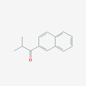 molecular formula C14H14O B8767064 2-Naphthyl isopropyl ketone CAS No. 107574-57-2