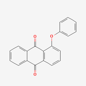 molecular formula C20H12O3 B8767231 1-Phenoxyanthracene-9,10-dione 