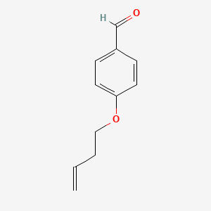 B8767370 Benzaldehyde, 4-(3-butenyloxy)- CAS No. 105534-98-3