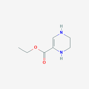 B8767402 Ethyl 1,4,5,6-tetrahydropyrazine-2-carboxylate CAS No. 209592-04-1