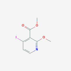 molecular formula C8H8INO3 B8767556 Methyl 4-iodo-2-methoxynicotinate 