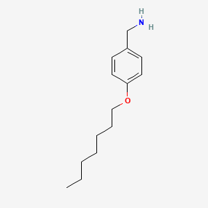 4-Heptyloxy-benzylamine