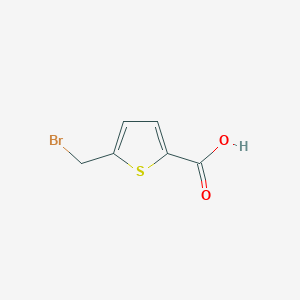 molecular formula C6H5BrO2S B8767678 5-(Bromomethyl)thiophene-2-carboxylic acid CAS No. 63273-26-7