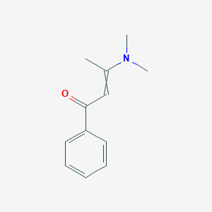 molecular formula C12H15NO B8767721 3-Dimethylamino-1-phenyl-2-butene-1-one 