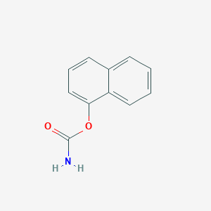 molecular formula C11H9NO2 B8767750 1-Naphthyl carbamate CAS No. 1133-81-9