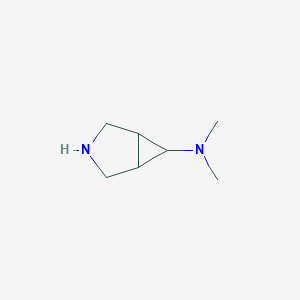 molecular formula C7H14N2 B8767995 N,N-dimethyl-3-azabicyclo[3.1.0]hexan-6-amine 