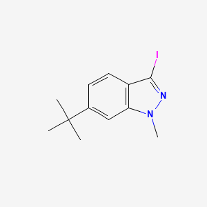 6-tert-butyl-3-iodo-1-methyl-1H-indazole