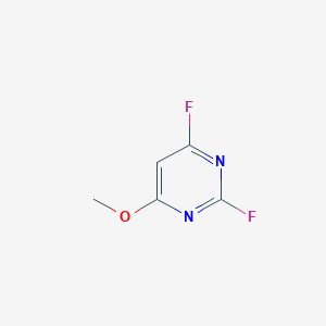 molecular formula C5H4F2N2O B8768000 2,4-Difluoro-6-methoxypyrimidine 