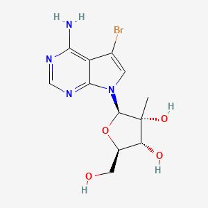 5-Bromo-7-(2-C-methyl-b-D-ribofuranosyl)-7H-pyrrolo[2,3-d]pyrimidin-4-amine