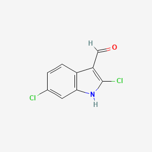 2,6-dichloro-1H-indole-3-carbaldehyde