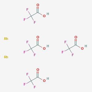 molecular formula C8H4F12O8Rh2 B8768121 CID 24197973 