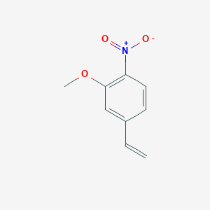 molecular formula C9H9NO3 B8768141 2-Methoxy-1-nitro-4-vinylbenzene 