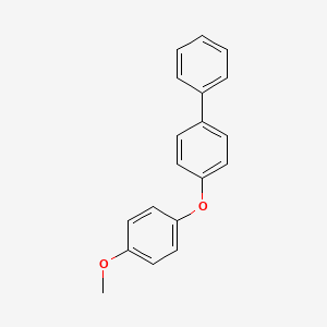 molecular formula C19H16O2 B8768287 4-(4-Methoxyphenoxy)biphenyl CAS No. 40843-54-7