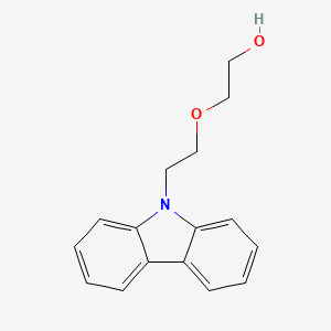 molecular formula C16H17NO2 B8768520 2-(2-Carbazol-9-yl-ethoxy)-ethanol 
