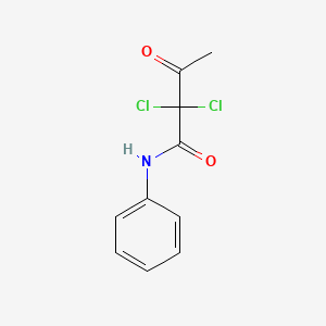 alpha,alpha-Dichloroacetoacetanilide