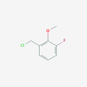molecular formula C8H8ClFO B8768677 1-(Chloromethyl)-3-fluoro-2-methoxybenzene 