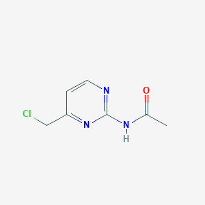 2-Acetylamino-4-chloromethylpyrimidine