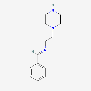 Piperazine, 1-(2-benzylideneaMinoethyl)- (6CI)