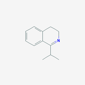 molecular formula C12H15N B8768844 1-Isopropyl-3,4-dihydroisoquinoline 
