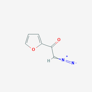 molecular formula C6H4N2O2 B8768856 2-(Diazoacetyl)furan 