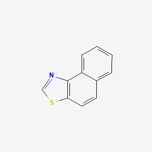 molecular formula C11H7NS B8768961 Naphtho[1,2-d]thiazole CAS No. 233-74-9