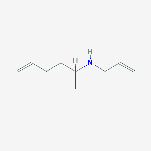 molecular formula C9H17N B8769087 Allyl-(1-methyl-pent-4-enyl)-amine 