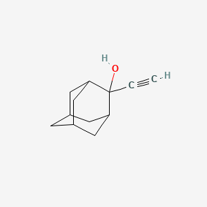 molecular formula C12H16O B8769290 2-Ethynyladamantan-2-ol 
