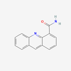 B8769316 4-Acridinecarboxamide CAS No. 134767-27-4
