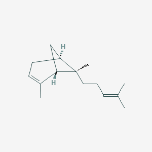 molecular formula C15H24 B087696 trans-alpha-Bergamotene CAS No. 13474-59-4