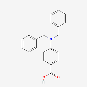 molecular formula C21H19NO2 B8769608 4-(dibenzylamino)benzoic Acid 