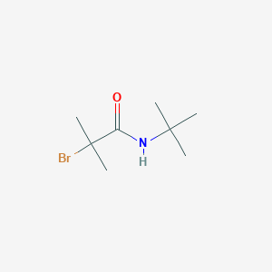 Propanamide, 2-bromo-N-(1,1-dimethylethyl)-2-methyl-