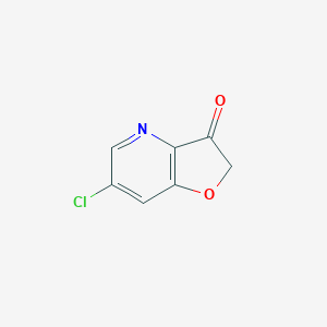 molecular formula C7H4ClNO2 B8770264 6-Chlorofuro[3,2-b]pyridin-3(2H)-one 