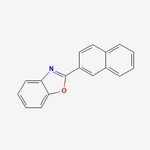 molecular formula C17H11NO B8770293 2-(Naphthalen-2-yl)-1,3-benzoxazole CAS No. 14625-56-0