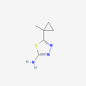 5-(1-Methylcyclopropyl)-1,3,4-thiadiazol-2-amine