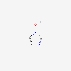 molecular formula C3H4N2O B8770565 1-Hydroxyimidazole 