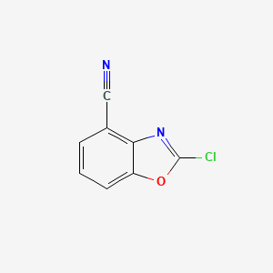 2-Chlorobenzo[d]oxazole-4-carbonitrile