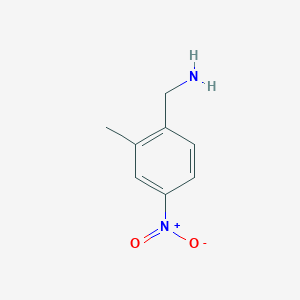 (2-Methyl-4-nitrophenyl)methanamine