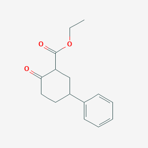 Ethyl 2-oxo-5-phenylcyclohexane-1-carboxylate