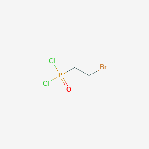 molecular formula C2H4BrCl2OP B8770817 (2-Bromoethyl)phosphonic dichloride CAS No. 28482-01-1