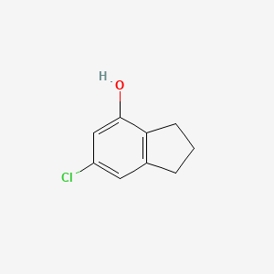 6-chloro-2,3-dihydro-1H-inden-4-ol