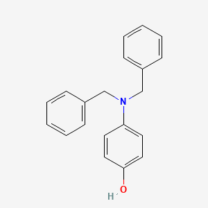 molecular formula C20H19NO B8770954 4-(Dibenzylamino)phenol CAS No. 7468-99-7