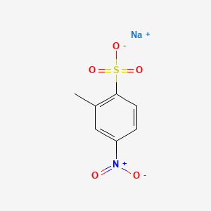 molecular formula C7H6NNaO5S B8770959 Sodium 2-methyl-4-nitrobenzenesulphonate CAS No. 63525-22-4