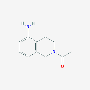 1-(5-amino-3,4-dihydroisoquinolin-2(1H)-yl)ethanone