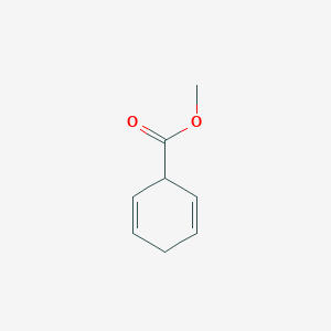 molecular formula C8H10O2 B8771149 3-Methoxycarbonylcyclohexa-1,4-diene CAS No. 30889-20-4