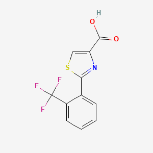2-(2-(Trifluoromethyl)phenyl)thiazole-4-carboxylic acid